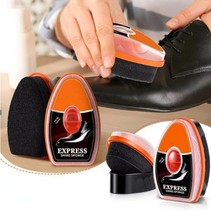 2 Pcs Neutral <strong>Clear</strong> <strong>Shoe</strong> <strong>Polish</strong> Self-Replenishing Reservoir Total 2.4oz Shine Sponge for <strong>Shoes</strong> and Boots - Product Image 4