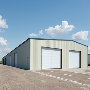 ورشة عمل ومستودع مسبق الصنع بهيكل فولاذي بسعر مصنع رخيص للاستخدام الصناعي والتجاري - Product Image 1