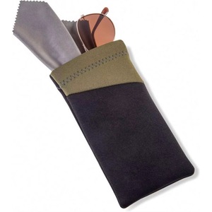 Échantillon Gratuit : Pochette à Lunettes avec Chiffon Microfibre Intégré pour Lunettes de Vue et de Soleil, Gris (EC-10BKGY) Petite Taille - Product Image 5