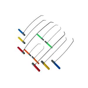 รุ่น Navris อุปกรณ์ซ่อมตัวถัง10ชิ้นปลายแหลมโค้งงอเดียวเหล็กด้านซ้ายและขวา - Product Image 3