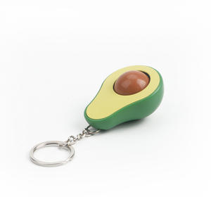 Jincan <span class=keywords><strong>Mini</strong></span> masseur magnifique rouleau d'avocat pour soulager le stress amusant fruits porte-clés pendentif sac jouet personnalisé jouets à presser - Product Image 1