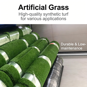 Césped Artificial para Jardín y Paisajismo, Ecológico, Impermeable, de Alta Densidad, Ignífugo, Antideslizante, Verde - Product Image 3