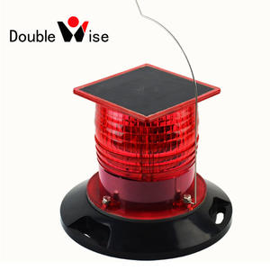 Prix fabricant, éclairage d'obstruction à énergie solaire, conforme aux normes aéronautiques FAA, LED bleue - Product Image 2