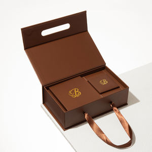 Лячмень OEM, Лидер продаж, шкатулка для ювелирных изделий с логотипом на заказ, колье, коробка для ожерелья, ящик для ювелирных изделий, набор упаковочных коробок - Product Image 2