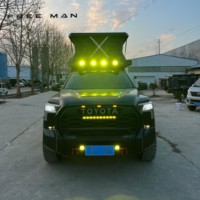 Super Lite Truck Campers – Auvent de camionnette simple cabine en métal pour Toyota Tundra (type demi-cabine)