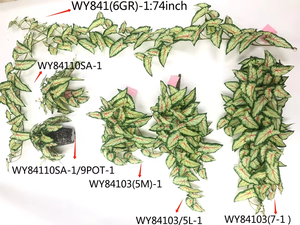 ขายส่ง<span class=keywords><strong>ราคา</strong></span>ถูก <span class=keywords><strong>ต้น</strong></span>คาลาเดียมผ้าโพลีเอสเตอร์เทียม ขนาด 22 นิ้ว สำหรับตกแต่งผนังภายในบ้าน งานแต่งงาน อีสเตอร์ ปีใหม่ - Product Image 5