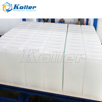 Refroidissement direct automatique machine de bloc de glace de 1 tonne sans eau salée