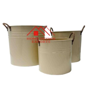 Macetas Decorativas de Hierro con Recubrimiento en Polvo para Hogar, Hoteles y Restaurantes, Decoración de Sala de Estar - Product Image 3