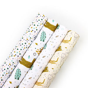 Rollo de papel de regalo de embalaje personalizado de lujo de 43*300cm de papel de Arte de cumpleaños de 80g recubierto desechable de alta calidad - Product Image 4