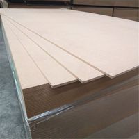 Panneau MDF en bois mélaminé ignifuge et imperméable, de qualité E1, pour meubles modernes, 3 mm, 5 mm, 12 mm, 15 mm, 18 mm