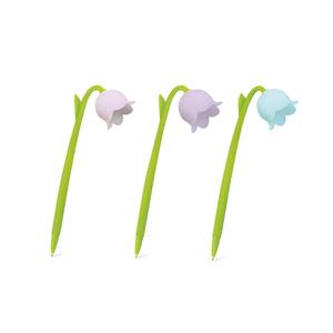 LEBEZ - Bolígrafo FLEXY BLUEBELLS con punta de bola azul surtida - Product Image 1