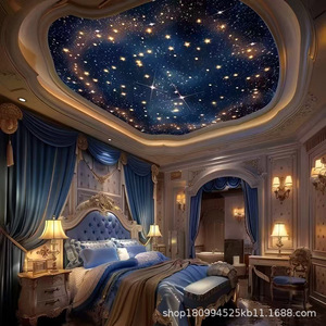 Starry Sky Ceiling Light Recessed Led Changeable Color For Home Theater Living Room Bar Interior Lighting - Product Image 1