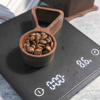 Cuillère à café en bois de noyer, cuillère doseuse pour expresso, cuillère doseuse en bois pour grains de café, thé, sucre, accessoires pour café