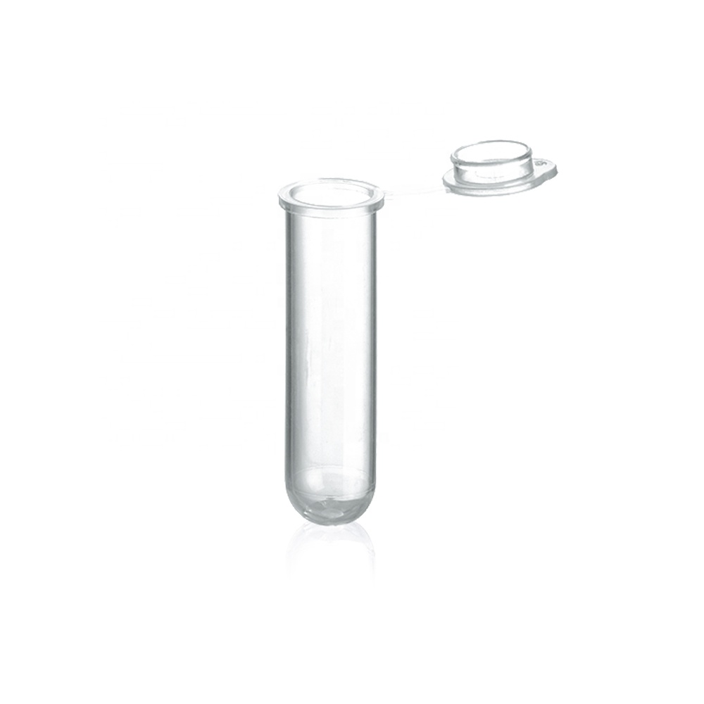 Медицинская пластиковая одноразовая Стерильная центрифужная трубка Aicor PP 5 мл с крышкой