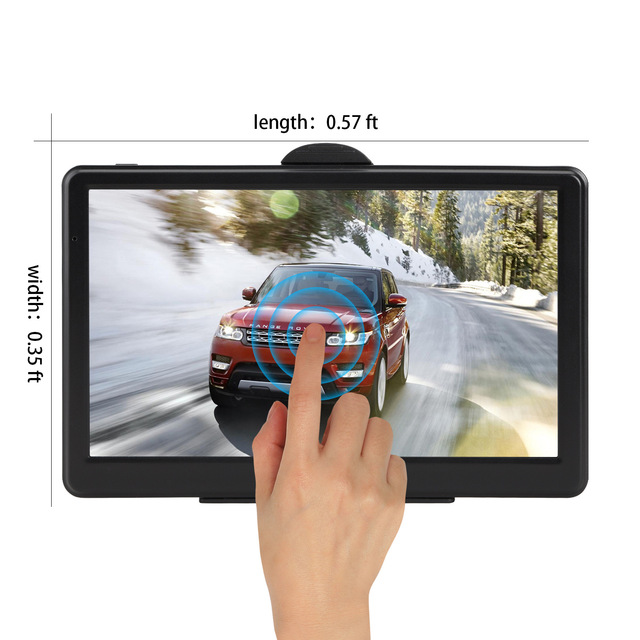7 Inch Touch Screen Car GPS Free Maps for Hands-Free Calling Handwriting Input 3D Map | WinCE 6.0 Support Rear Camera
