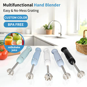 Batidora <span class=keywords><strong>de</strong></span> mano brillante con logotipo personalizado eléctrico, ligera para mezclar, batir, Ideal para rebanadora <span class=keywords><strong>de</strong></span> tomate <span class=keywords><strong>de</strong></span> cocina pequeña - Product Image 4