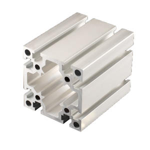 Perfil de Aluminio al por Mayor de Fábrica 8080A Estándar Nacional, Soporte de Línea de Ensamblaje de Perfil de Aluminio Pesado, Corte Libre de Aluminio - Product Image 5