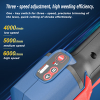 Débroussailleuse Électrique Portable 40V Sans Balais 2 Temps Haute Puissance Qualité Industrielle Sans Fil pour Jardinage DIY Alimentée par Batterie