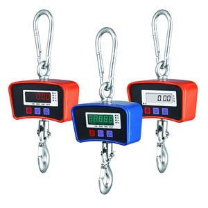 पोर्टेबल इलेक्ट्रॉनिक क्रेन स्केल 500 किलोग्राम/1000 किलोग्राम केलविन फांसी वजन प्रणाली 1 वर्ष की बिजली आपूर्ति डिजिटल डिस्प्ले हैंगस्केल - Product Image 1