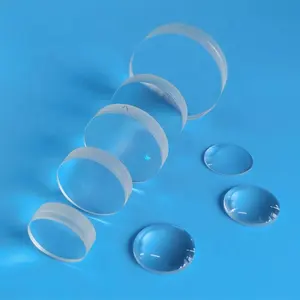 China Manufacture Optical Glass H-K9L Flat Convex Lens Optical Glass