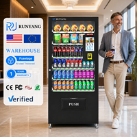 Distributeur automatique de boissons et de collations RUNYANG Factory Food Smart Combo pour aliments et boissons