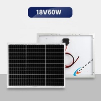 Panneau solaire monocristallin haute efficacité 12V/24V, module PV demi-cellule pour camping-car, bateau, marine, caravane, camping, chargeur solaire de batterie