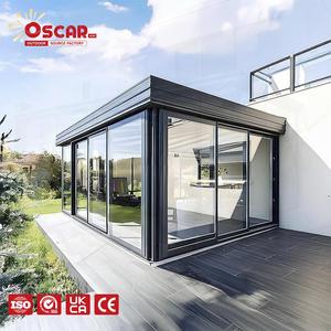 Nouvelle conception de structure en aluminium et verre pour <span class=keywords><strong>solarium</strong></span>, espaces de loisirs extérieurs relaxants, véranda - Product Image 1