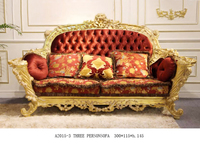 Ensemble de canapés anciens de luxe, design italien, style classique, pour salon arabe, hôtel, appartement