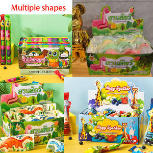 Bán buôn đồ ăn nhẹ cho trẻ em Thạch trái cây dải dài hình dạng động vật thạch bánh - Product Image 6