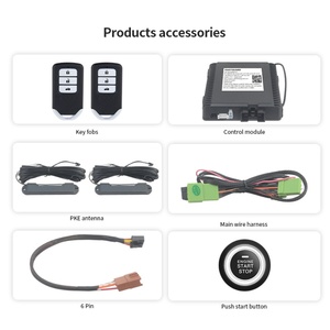 EASYGUARD <b>Plug</b> Play PKE <b>Remote</b> Starter for Honda CRV/ Civic /Fit /City /Acura MDX Car Alarm Auto Sense Keyless Entry Keyless Go - Product Image 2