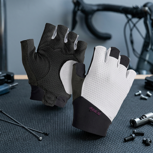 Impact Gloves Men Women Breathable Leather Spandex Half <b>Finger</b> Non-Slip Palm Protection Mountain <b>Bike</b> Riding Outdoor Sports - Product Image 2