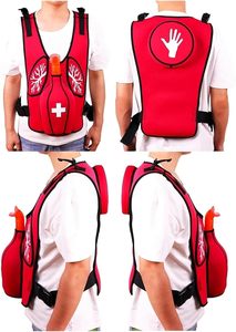 Giảng Dạy Y Tế Dành Cho Người Lớn Heimlich Hỗ Trợ Đầu Tiên Đào Tạo Vest Mặc CPR Manikin Cho Các Trường Học Bệnh Viện Y Tế Trường Học - Product Image 4