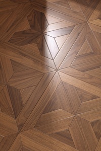 Plancher en bois de noyer noir <span class=keywords><strong>parquet</strong></span> de forme spéciale décoration murale de <span class=keywords><strong>fond</strong></span> de maison <span class=keywords><strong>parquet</strong></span> en bois - Product Image 4