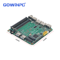 Carte mère industrielle Intel 12e et 13e génération I5-1235U I7-1255U I7-1355U I5-1335U Double LAN 2.5G DDR4 64 Go 2x Type-C PCBA