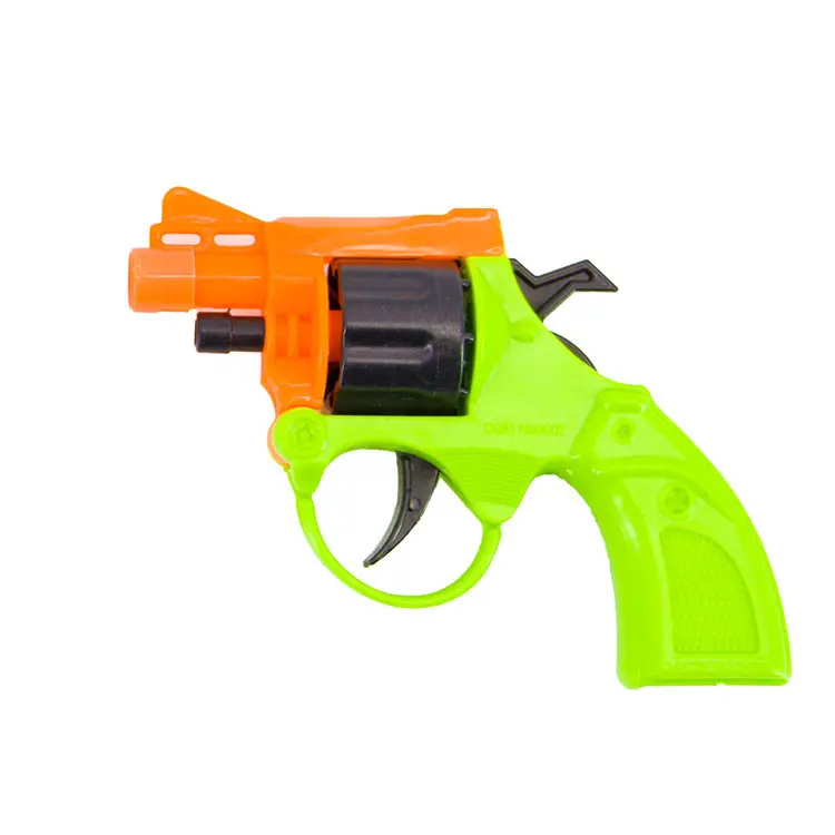 Ucuz promosyon oyuncakları gürültü yapıcı oyuncak tabanca pop silah