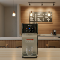 Nouveau design 2026 – Distributeur d'eau purifiée par osmose inverse Ro Top-Tablet électrique en plastique pour usage domestique et hôtelier