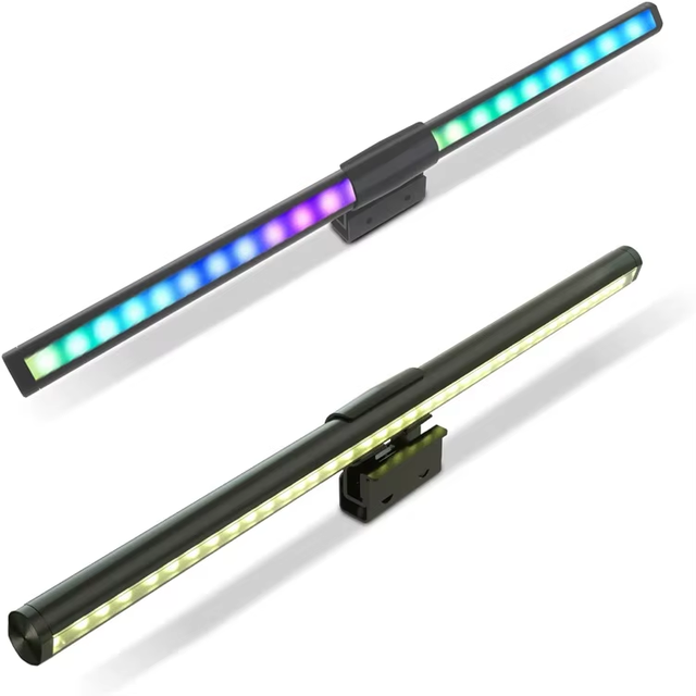 Modern USB Rechargeable LED Office Lamp Touch Control Hanging Light for Laptop & Computer Screen Smart Home for Room Use