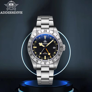 Addiesdive 2036, reloj <span class=keywords><strong>de</strong></span> <span class=keywords><strong>cuarzo</strong></span> para hombre, nuevo, a la moda, con correa <span class=keywords><strong>de</strong></span> acero inoxidable, luminoso, <span class=keywords><strong>movimiento</strong></span> <span class=keywords><strong>suizo</strong></span> Ronda, reloj <span class=keywords><strong>de</strong></span> buceo resistente al agua hasta 200M - Product Image 5