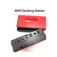 Station d'accueil 40AS Gen 2 universelle, hub d'extension multi-ports USB avec moniteur 4K HD pour Lenovo ThinkPad X1 X280 Thunderbolt 4
