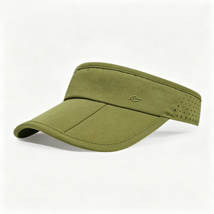 Factory Directly Wholesale Custom Security Peak Cap Visor Embroidered Logo 100% Cotton Unisex Sports Casual Outdoor Daily Travel - Product Image 3
