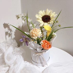 Vuoto rotondo conosce scatole di imballaggio per composizioni floreali con portabicchieri logo personalizzato Bouquet di fiori di imballaggio e scatole - Product Image 4