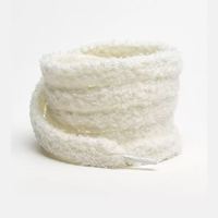 Lacets plats et moelleux de qualité supérieure 10 mm, lacets de chaussures en peluche mignons et tendance pour baskets femme