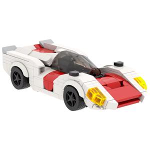 Juguete de Construcción MOC4140, Modelo de Auto Deportivo de Carreras Personalizado, Bloques de Construcción de Plástico ABS, Juguete Educativo para Niños - Product Image 2