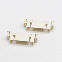 Connecteur de batterie à sertir pour boîtier vertical, pas 1,25 mm, hauteur 4,7 mm, bornes encastrées, simple rangée, droit, connecteur SMT pour carte PCB