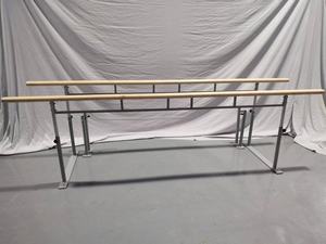 Nouveauté équipement de sport en bois hauteur réglable jambe pressant la <span class=keywords><strong>barre</strong></span> de ballet pôle de danse <span class=keywords><strong>portable</strong></span> à vendre - Product Image 2