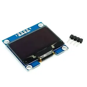 4PIN IIC I2C 1.3英寸有机发光二极管显示器128X64 1.3液晶发光二极管显示模块白色蓝色