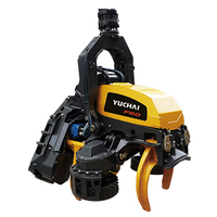 Tête de coupe forestière multifonctionnelle Yuchai F60 pour excavatrice