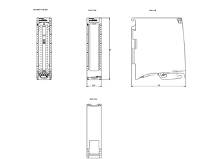 8AQ 6ES7532-5HF00-0AB0 โมดูลเอาต์พุตแบบอะนาล็อก Siemens S7-1500 อุปกรณ์ควบคุมอุตสาหกรรม อุปกรณ์เสริมระบบอัตโนมัติ - Product Image 2