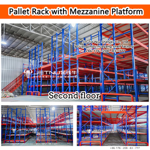 <span class=keywords><strong>Modular</strong></span> Heavy Duty lửng kệ và nền tảng hệ thống cho kho lưu trữ với tùy chỉnh Pallet giá thiết kế - Product Image 2