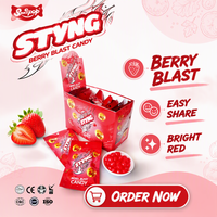 Wholesale Fruity Flavored Hard Candy Lemon Coffee Infused Soda Decorated with Coating Vitamin-Infused Treat